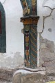 Lutherhaus Eisenach – Gewände des Rundbogenportals im Vorzustand.