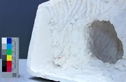 Plastik — „Portait Max Reger“ (Endzustand, Detail Unterseite innen)