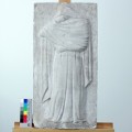 Plastik — Relief „Trauernde“ (Vorzustand)