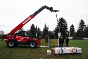Grabstein des Pintaius - Aufstellung im archäologischen Park in Xanten