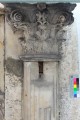 Renaissance-Portal, Schloss Ehrenstein – südliches Kapitell mit Halbsäule, Vorzustand