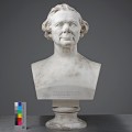 Gipsplastik –  „Friedrich Wilhelm Josef Schelling“ (1775 - 1854), Vorzustand